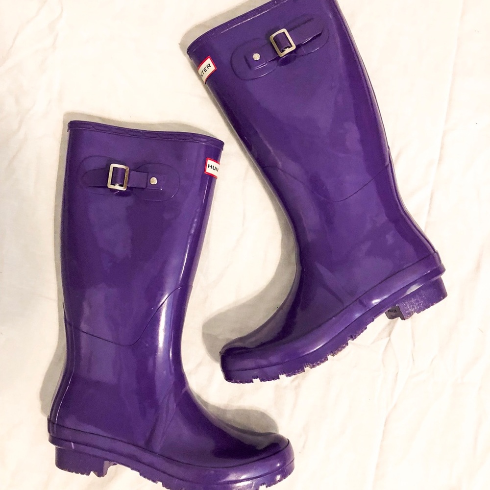 Hunter Tall Gloss Boots